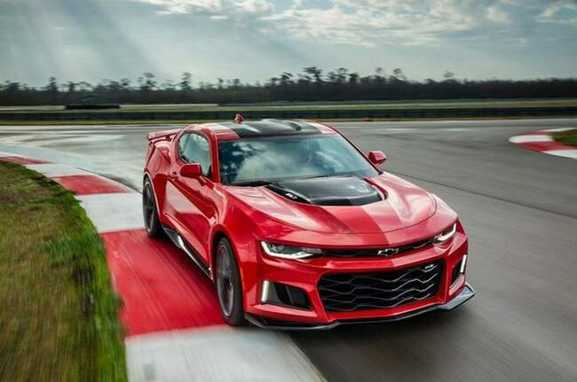 5. Chevrolet Camaro ZL1, 0-100 км/ч за 3,5 с