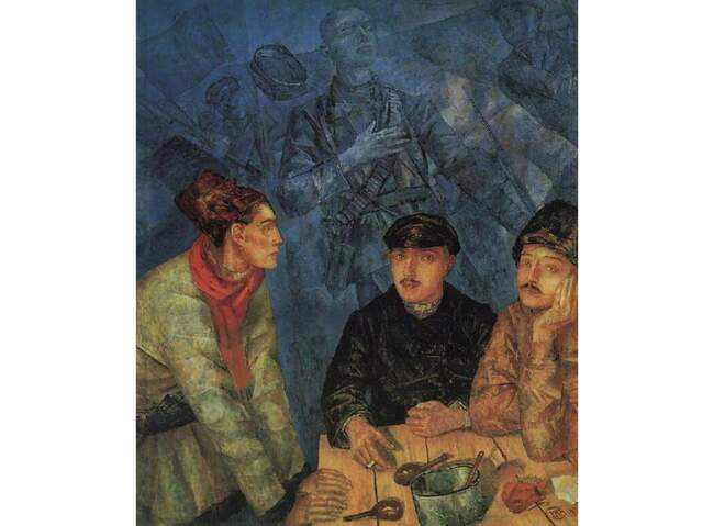 5. «После боя» (1923)