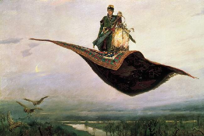 6. «Ковёр-самолет» (1880)