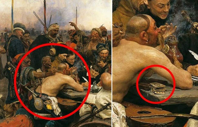 Загадка про казака без одежды