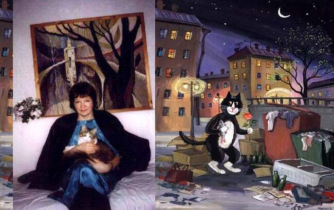 Несколько слов о художнице