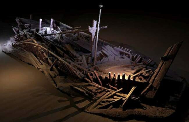 7. Затонувший византийский флот (акватория Чёрного моря, Болгария)