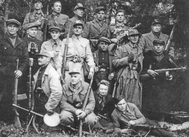 Псковский бандотряд Супе и латышско-русские партизаны Ирбе-Голубева