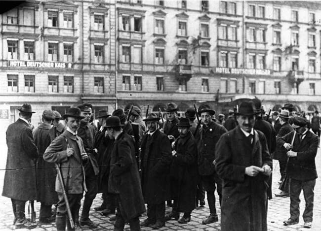 5. Баварская советская республика – продержалась 27 дн.