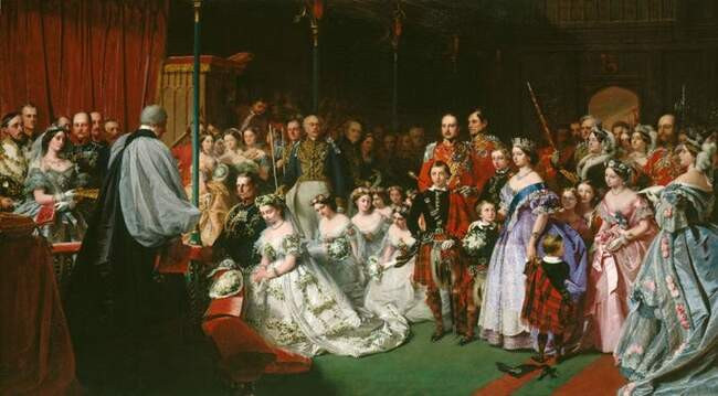 25 января 1858 года принцесса Виктория (дочь королевы Виктории) сочеталась законным браком с принцем Фридрихом Прусским