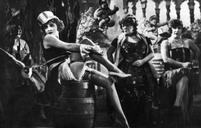 «Голубой ангел», 1930 год, Германия, режиссёр Джозеф фон Штернберг
