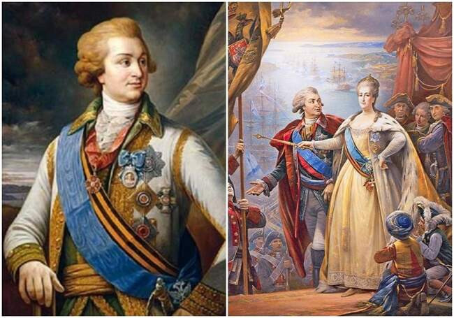 1. Екатерина Великая и Григорий Потемкин