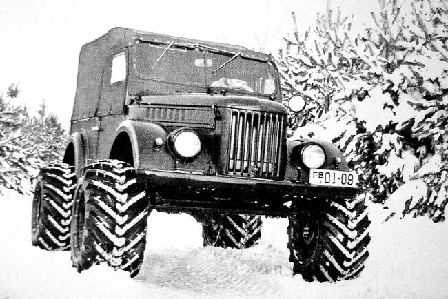 3. Армейский вездеход ГАЗ-69