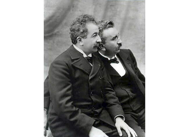 3. Братья Люмьер, Огюст и Луи