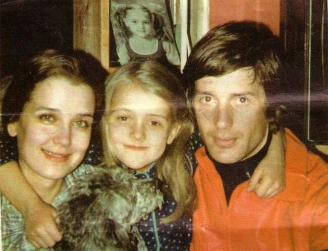 Александр Абдулов (1953-2008) и Ксения Алфёрова (родилась в 1974 году)