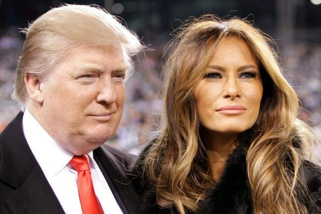Дональд и Мелания Трамп