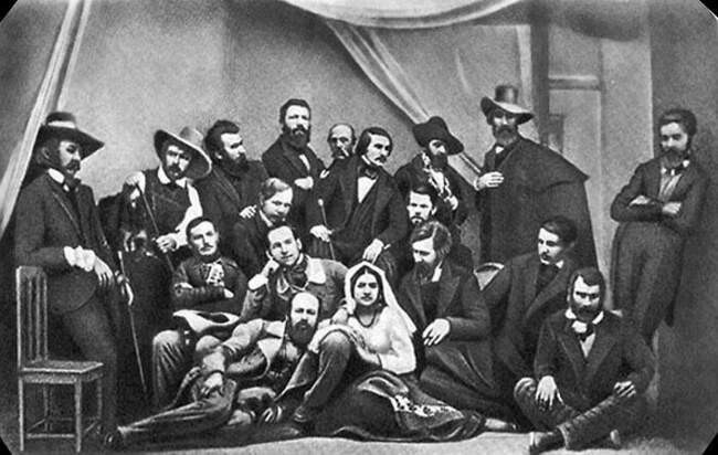 Единственный снимок с Гоголем и первая фоторетушь