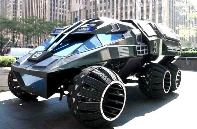7. Концепт марсохода Mars Rover Vehicle
