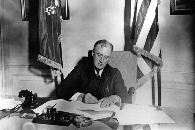 Франклин Делано Рузвельт – 1933 год