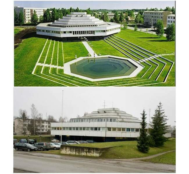 2. Эффектное административное здание в Рапла (Эстония)