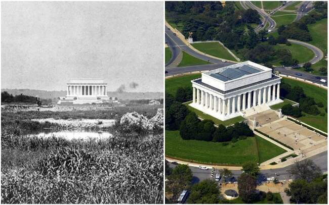 2. Мемориал Линкольна в Вашингтоне (США)