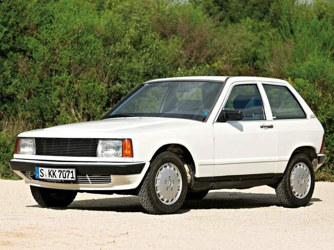 Mercedes-Benz 190 E Stadtwagen W201 (1981).