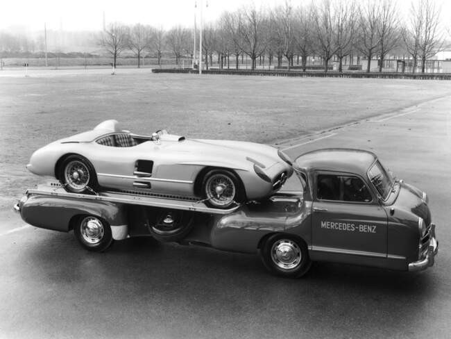 Mercedes-Benz Rennwagen-Schnelltransporter (1954).