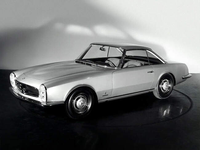 Mercedes-Benz 230 SL Pininfarina Coupé (1964).