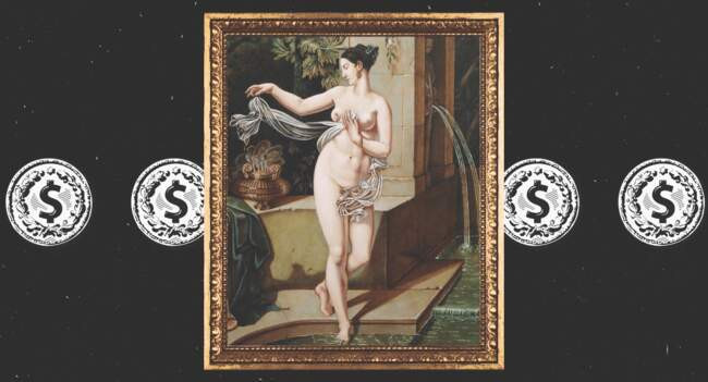 Картина La Circassienne au Bain
