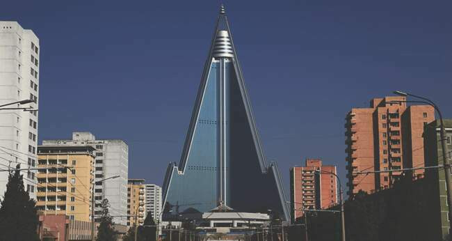 4 Отель Ryugyong — Пхеньян, Северная Корея