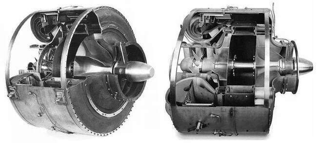 Реактивный двигатель Heinkel HeS 3, 1938 год