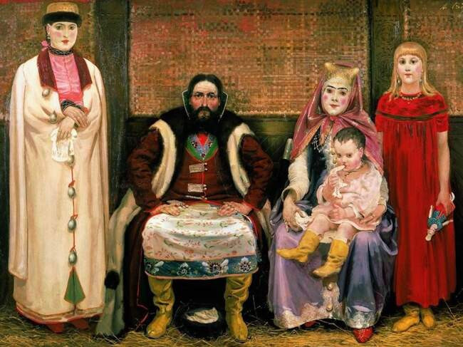 Купцы Андрея Рябушкина