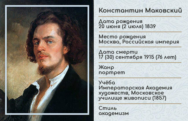 1. Родословная Маковского была полна художников