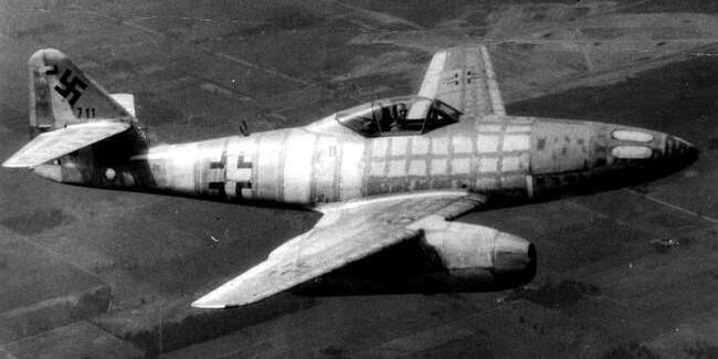5. Реактивный истребитель Messerschmitt Me.262