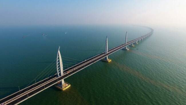 6. Hong Kong-Zhuhai-Macau Bridge