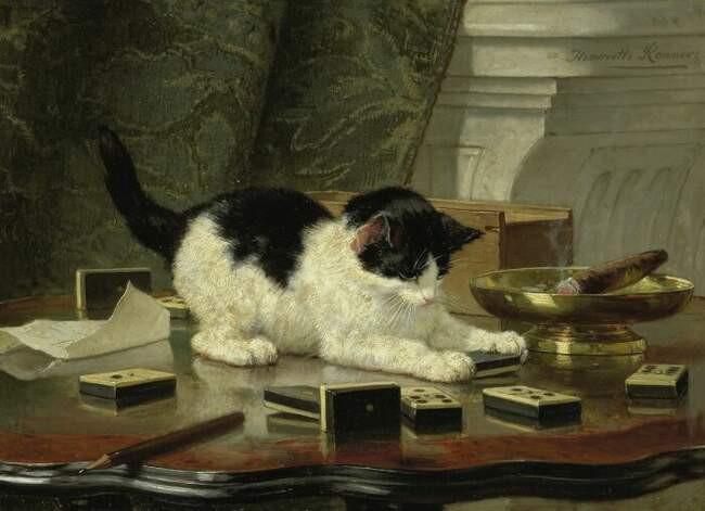8. Генриетта Роннер-Книп – Игра котёнка