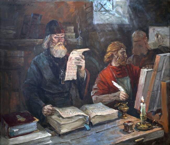 Из монастыря от лечцов в баню для лечения флюса