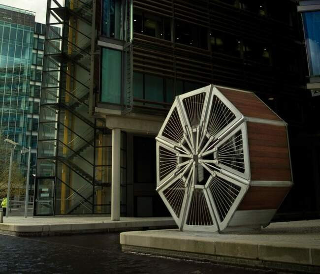 1. Rolling Bridge, Паддингтон, Лондон, Великобритания