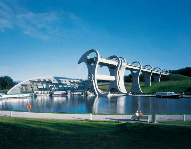 4. Falkirk Wheel, Фолкерк, Шотландия