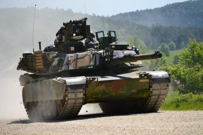 6. M1A2 Abrams