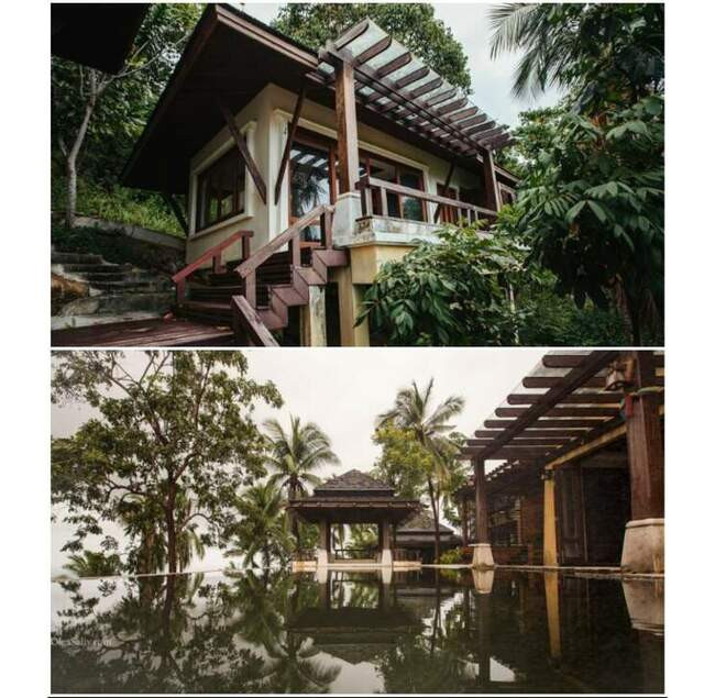 2. Заброшенная Luxury Villa на пляже Ламаи острова Самуи