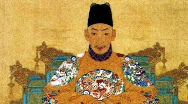 Китайский император Чжэндэ – 1491-1521 годы