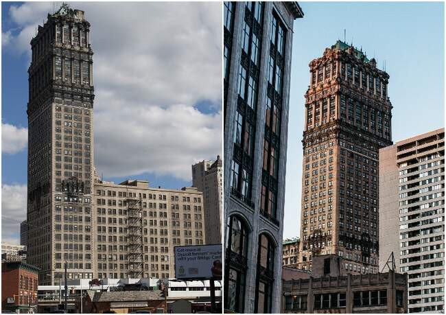 7. Book Tower в Детройте (штат Мичиган, США)