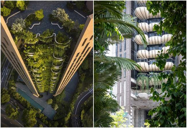1. «Живой» небоскреб Eden от Heatherwick Studio's (Сингапур)