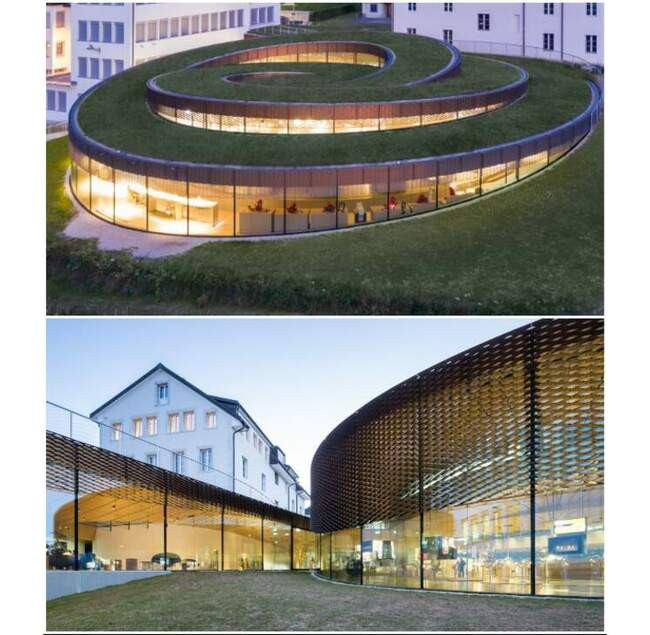 3. Музей-мастерская от Bjarke Ingels Group в Ле-Брасю (Швейцария)