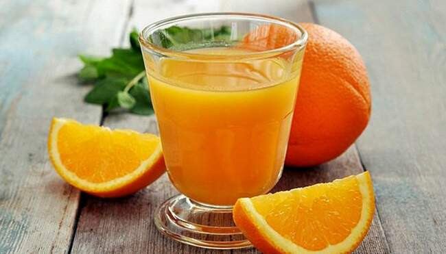 6. Плохой выбор: апельсиновый сок