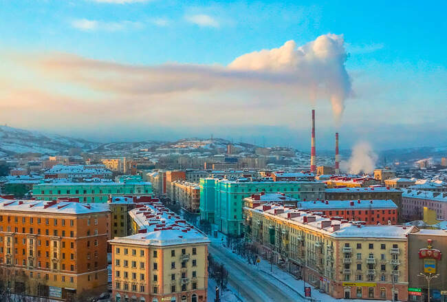 3. Самый большой город за Полярным кругом