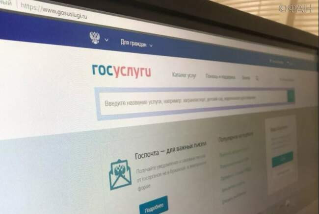 Сайты государственных услуг