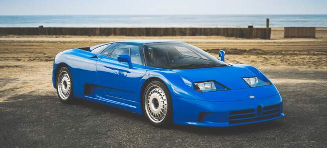 2 Bugatti EB110