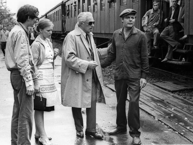 Марчелло Мастроянни и Софи Лорен - «Подсолнухи», 1970