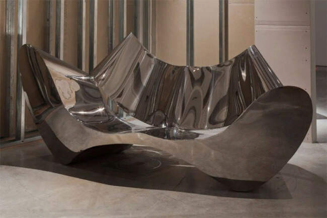 Stainless Steel Sofa (Стальной диван) - $ 300 000