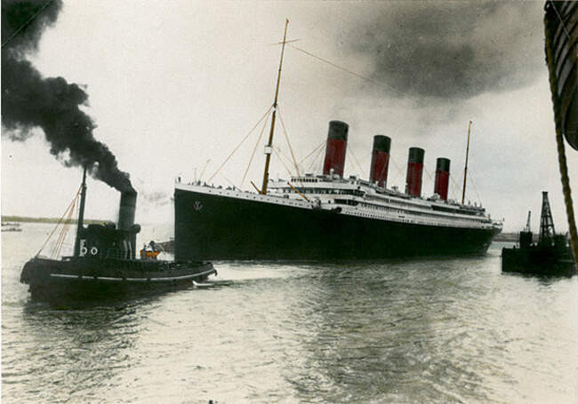 8. «Титаник» 1912 год