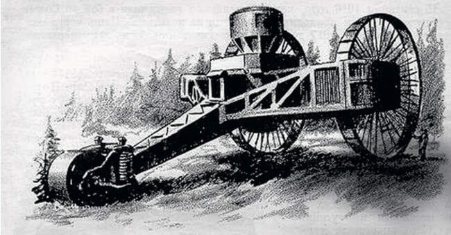 11. Танк Лебеденко 1915 год