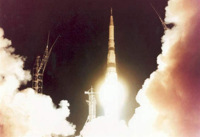 4. Лунная ракета H-1 1972 год