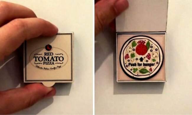 1. «Red Tomato Pizza»: кнопка «Нажми, если голоден»